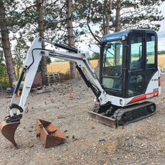 BOBCAT 322G – Mini-Pelle 1,6T sur Chenilles avec 3 Godets Occasion