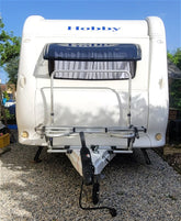 Caravane Hobby 2010 3 places simple essieu avec auvent et déplace-caravane occasion