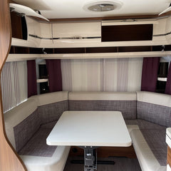 Caravane Hobby 495 UFE Excellent 2020 – 4 couchages – Simple essieu – Avec auvent occasion