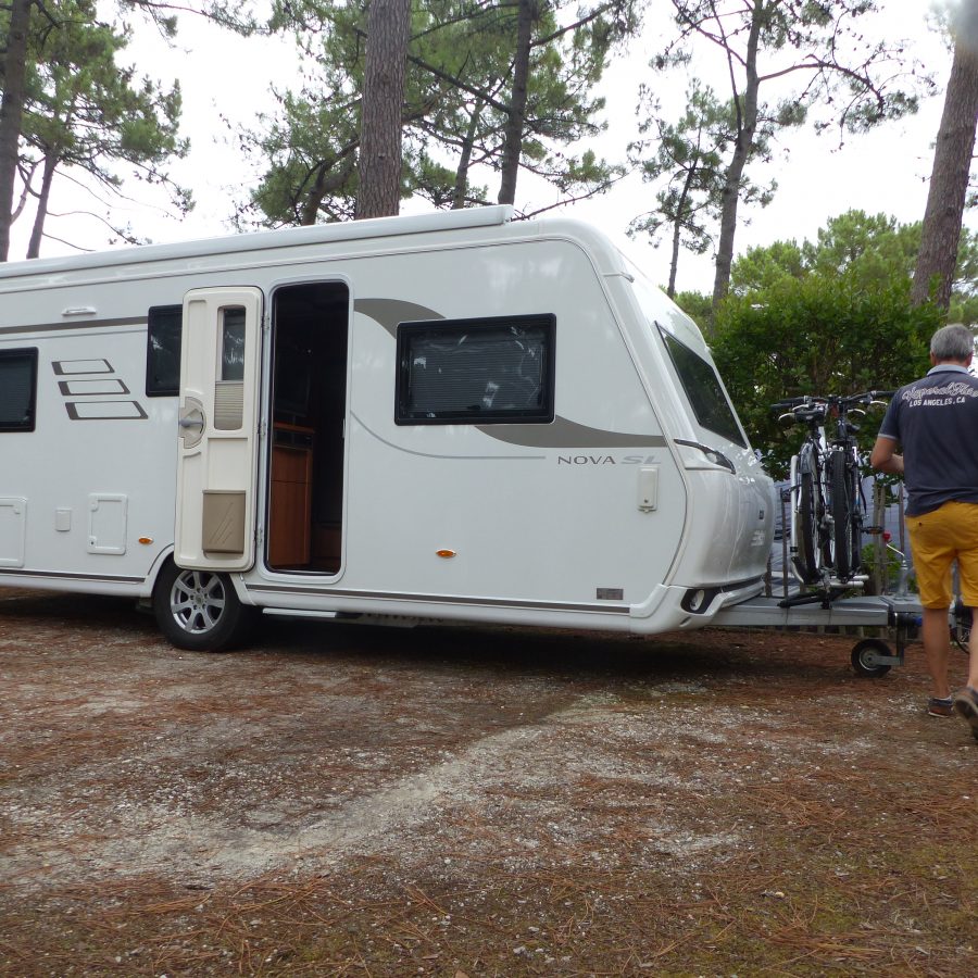 Caravane Hymer Nova 2016 full option 4 places climatisation essieu renforcé occasion