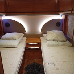 Caravane Hymer Nova 2016 full option 4 places climatisation essieu renforcé occasion