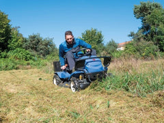 Débroussailleuse autoportée ISEKI SRA800A avec pare-chocs