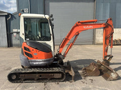 Kubota U25-3, (2008), 3600 heures, 2.6T + BRH + 3 Godets – occasion