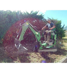 Mini Pelle La Libellule – 425 kg, Moteur Essence 9,5 CV, Bras Déportable Hydraulique,neuve