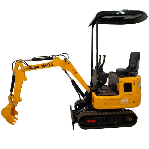 Mini-pelle Machpro MP15 1500 kg moteur diesel 10-15 CV neuve
