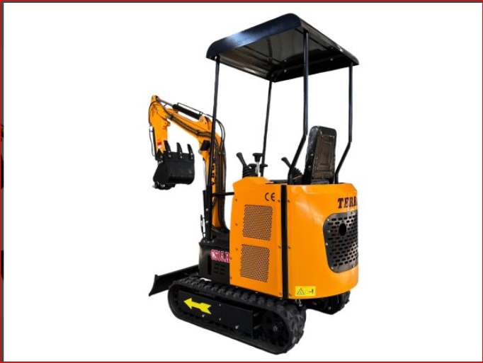 MINI PELLE TERRA CS 15.R – Excavatrice 1,5 Tonne Moteur Diesel 22,4 CV EURO 5 neuve