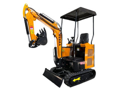 Mini Pelle TERRA CS24.R – Diesel 24 CV, 2 180 kg, Déport Hydraulique, Voie Variable neuve