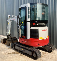 Takeuchi TB23R Mini Pelle sur Chenille 2,5 Tonnes 2018 Occasion
