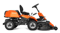 Tracteur à essence Husqvarna R 214TC + plateau de coupe Combi 94