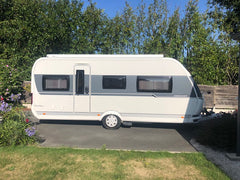 Caravane Hobby 540 UFF 2019 – 4 couchages – Simple essieu – 7.46m occasion