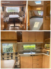 Caravane Hobby DE LUXE 2008 – 4 couchages – Simple essieu – 5.60m occasion