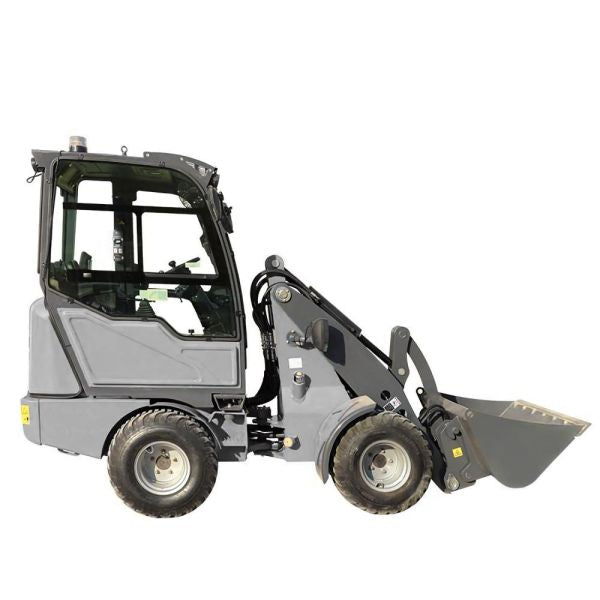 Chargeuse sur pneus CT-W12I – 1200 kg, direction articulée, godet & attache rapide neuve