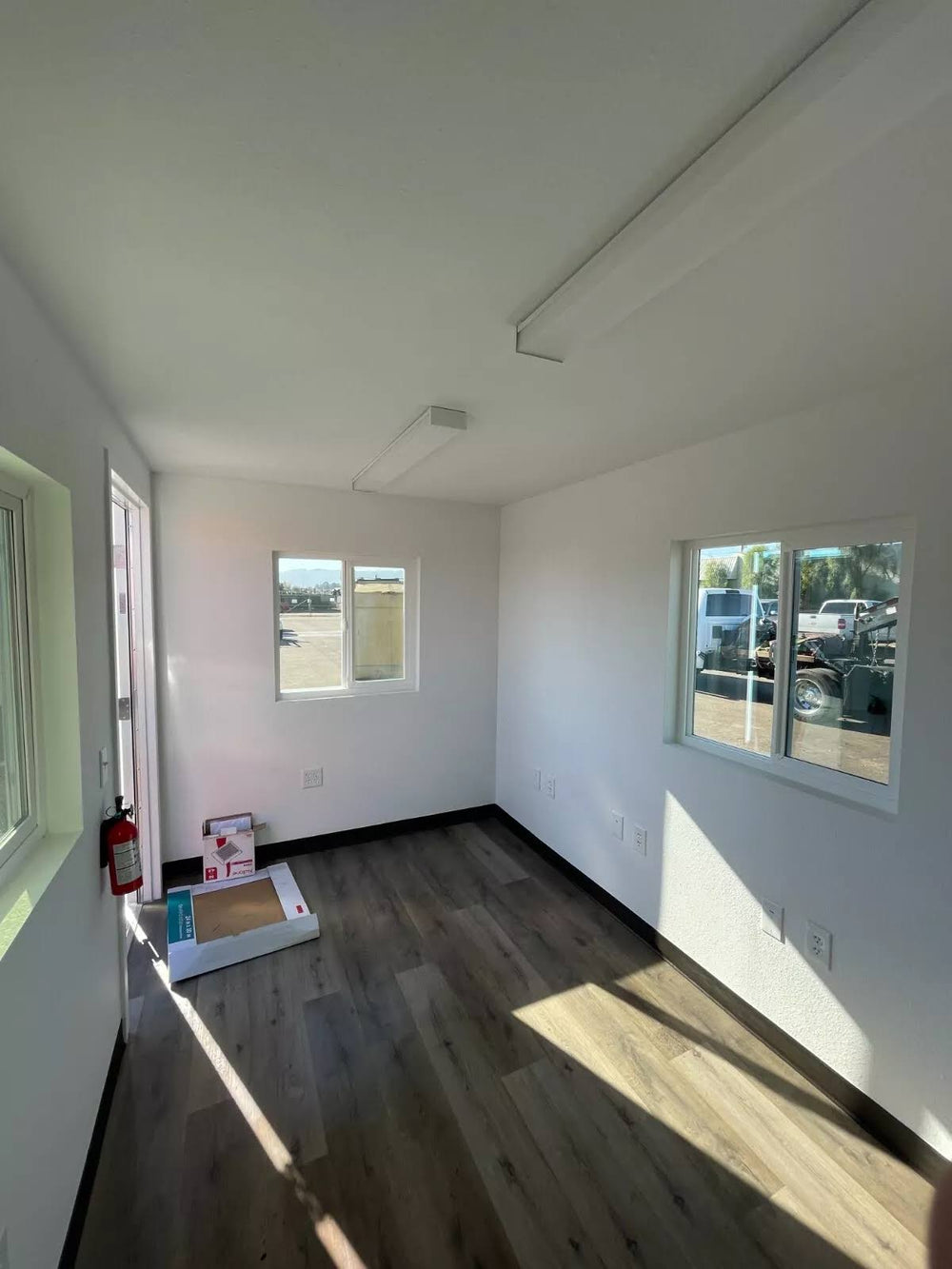 Conteneur maritime transformé en bureau de 20 pieds