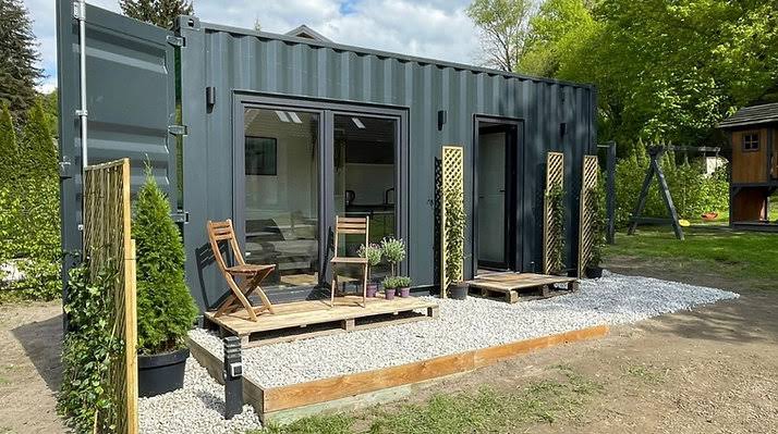 Conteneur mini-maison de 15 m² clé en main