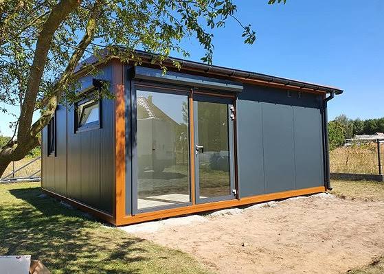 Conteneur mobile Tiny House avec deux chambres (32 m²)