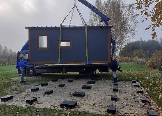 Conteneur mobile Tiny House avec deux chambres (32 m²)