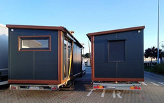 Conteneur mobile Tiny House avec deux chambres (32 m²)