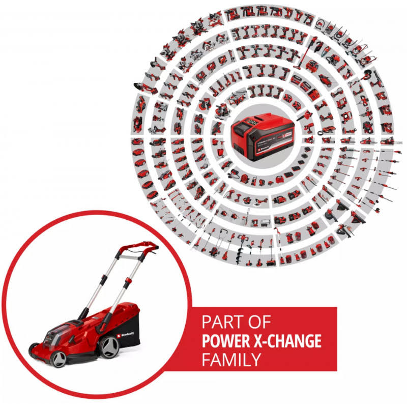 Einhell RASARRO 36/42 avec 2 batteries 5,2 Ah
