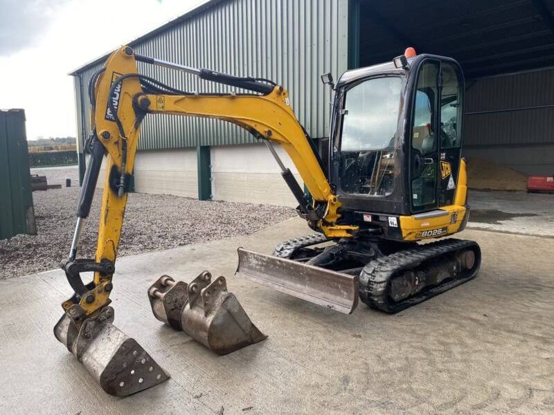 JCB 8026 CTS, (2014), 3265 heures, 2.6T – occasion