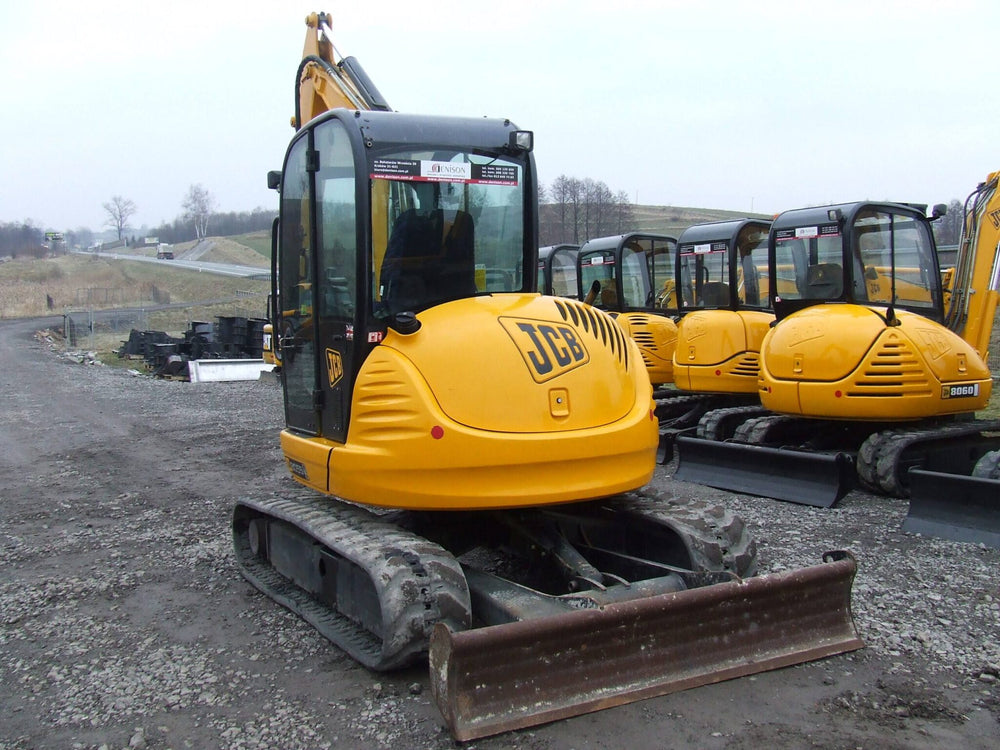 JCB 8055 RTS, (2008), 5.3T – occasion