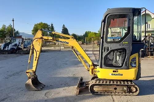 Komatsu PC16R, (2007), 4565 heures, 1.5T – occasion