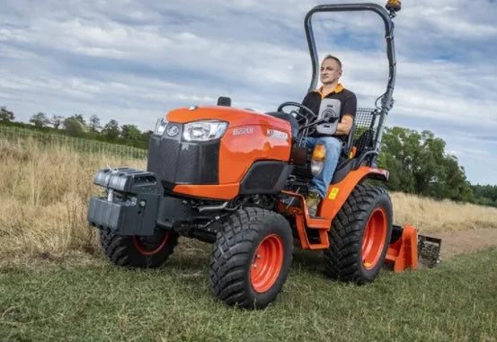 KUBOTA B2231HDW – Microtracteur 18,5 CV – Mitsubishi 3 cylindres et double prise de force neuve
