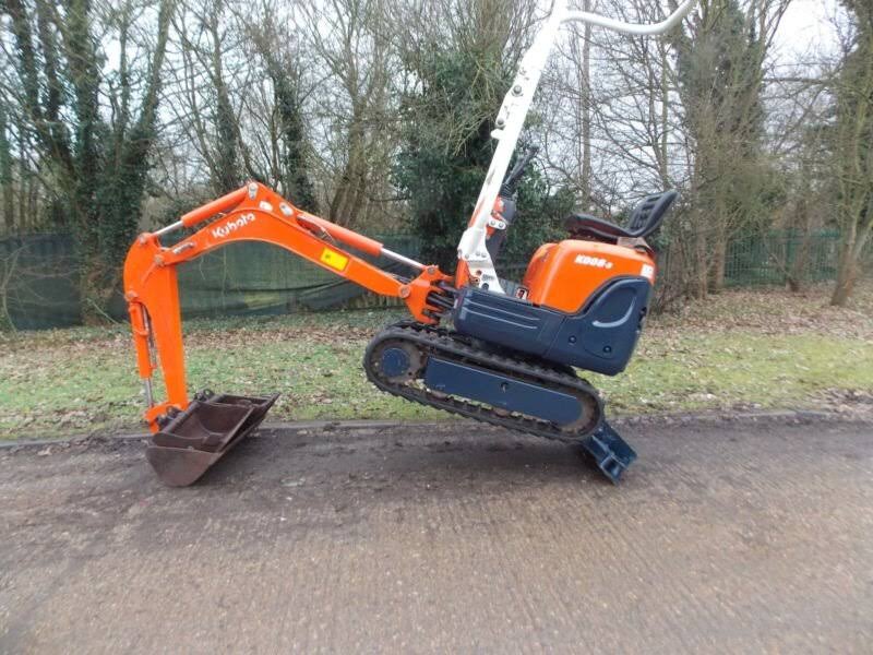 Kubota K008-3, (2013), 2694 heures, 0.8T, avec Moteur Neuf – ocasion