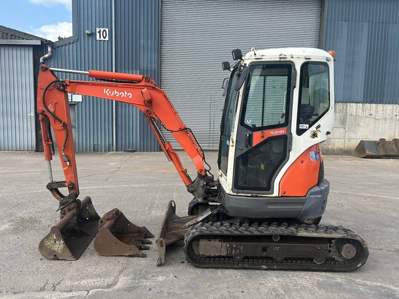 Kubota U27-4, (2018), 1578 heures, 2.7T – occasion