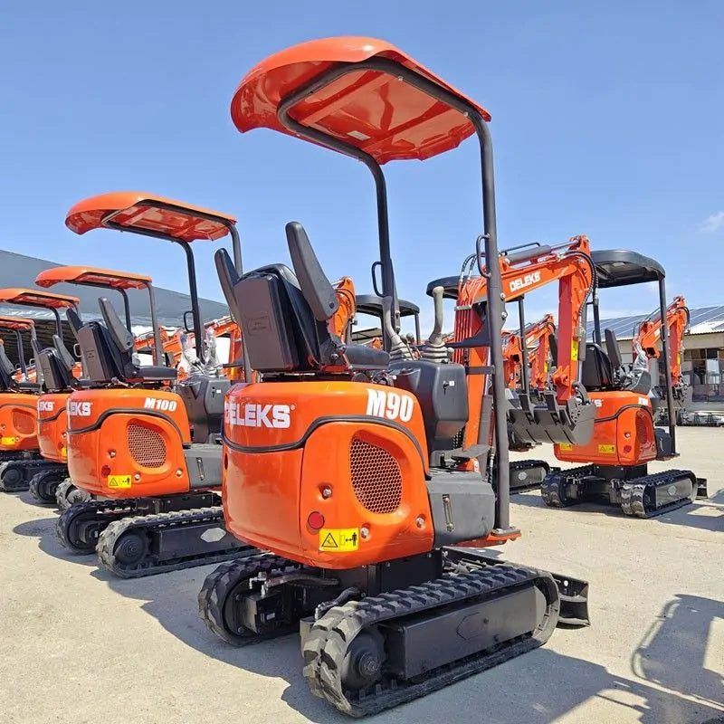 Mini Excavatrice DELEKS M90 KOOP 700 kg Moteur Diesel KOOP KD192 7,6 kW neuve