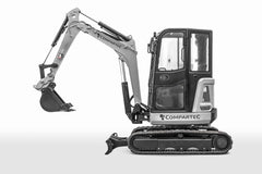 Mini-pelle Bobmaster Ultimate – 2680 kg, moteur diesel Yanmar, bras articulé neuve