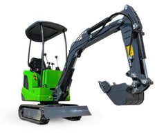 Mini-pelle électrique Compartec CT-B 12 Li I  – 1100 kg, batterie lithium incluse neuve