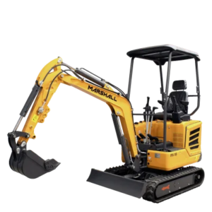 Mini pelle Marshall PX-18 – Moteur Kubota D722 diesel 16 CV, 1800 kg neuve