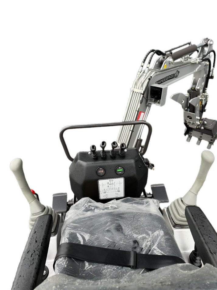 Mini-pelle Rhinoceros KS10-8 – 10 CV, Moteur Diesel Monocylindre Koop, 1000 kg | Hydraulique italienne Premium neuve