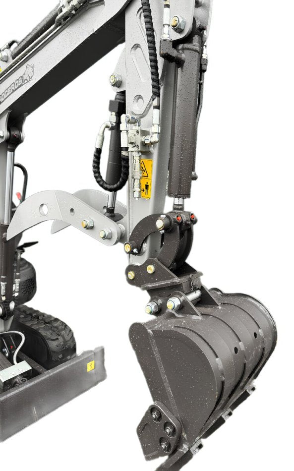 Mini-pelle Rhinoceros KS10-8 – 10 CV, Moteur Diesel Monocylindre Koop, 1000 kg | Hydraulique italienne Premium neuve