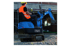 Mini Pelle Scheppach EXC815 – Essence 8,5 CV, 562 kg,neuve