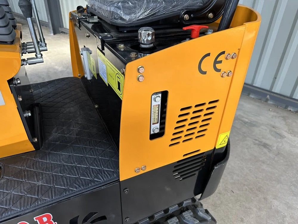 Mini Pelle TERRA CS10.R – Diesel 11,7 CV, 1000 kg, Déport Hydraulique, neuve