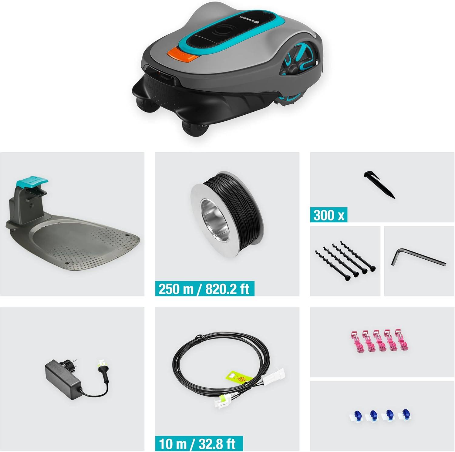 Tondeuse robot GARDENA Sileno Life 1250 – 15103- 26